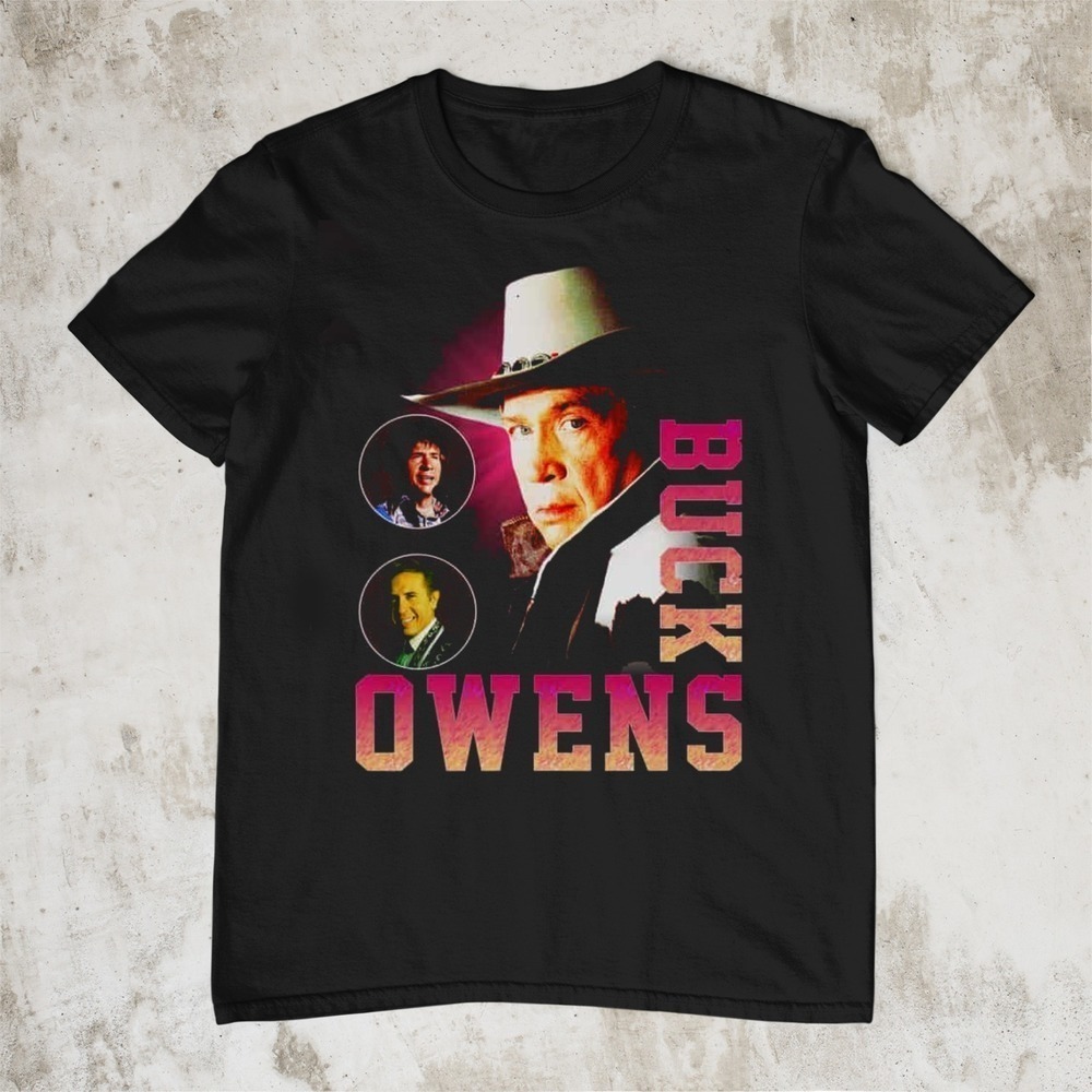 Buck Owens Country Music Shirt Graphics Shirt Gift For Fans